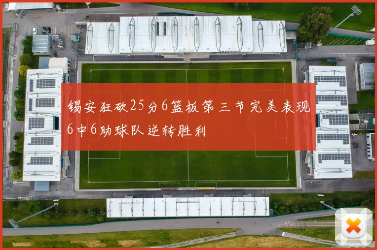 锡安狂砍25分6篮板第三节完美表现6中6助球队逆转胜利